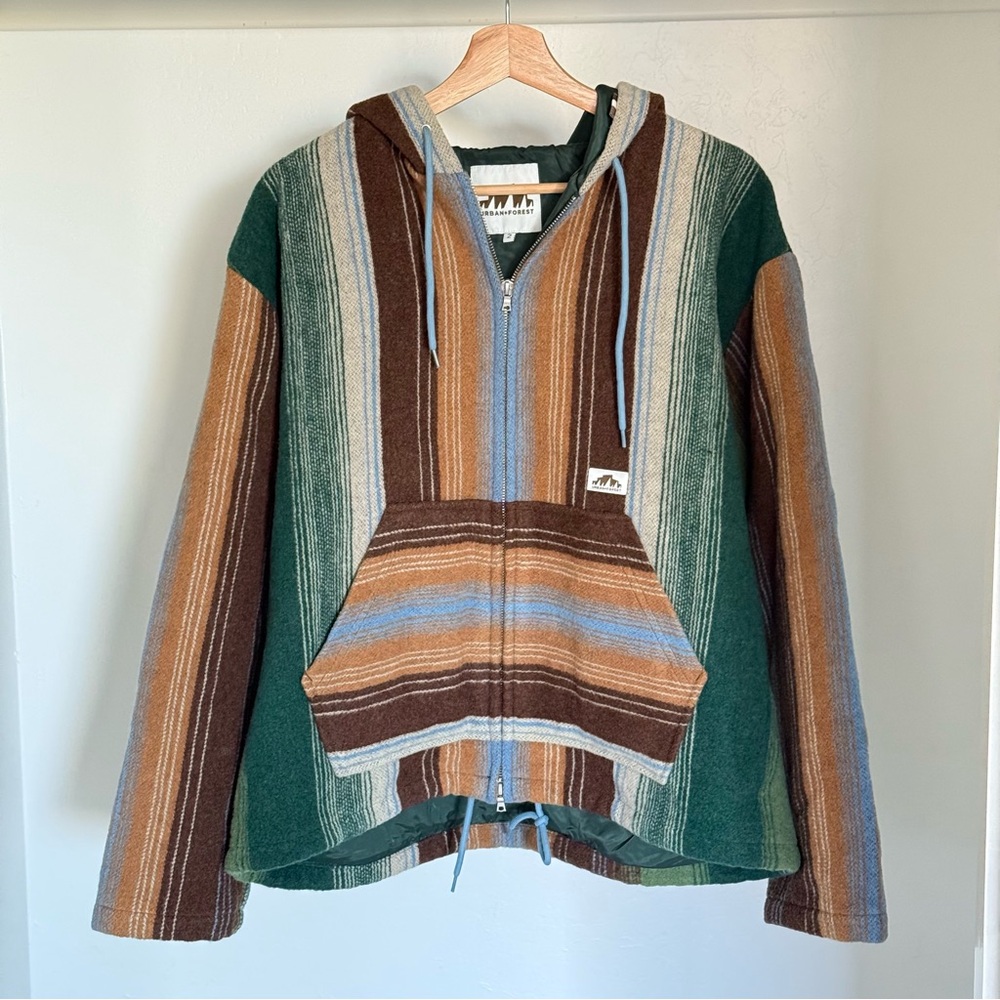 URBAN FOREST(UBFR)BAJA ZIP UP BAJA PARKA